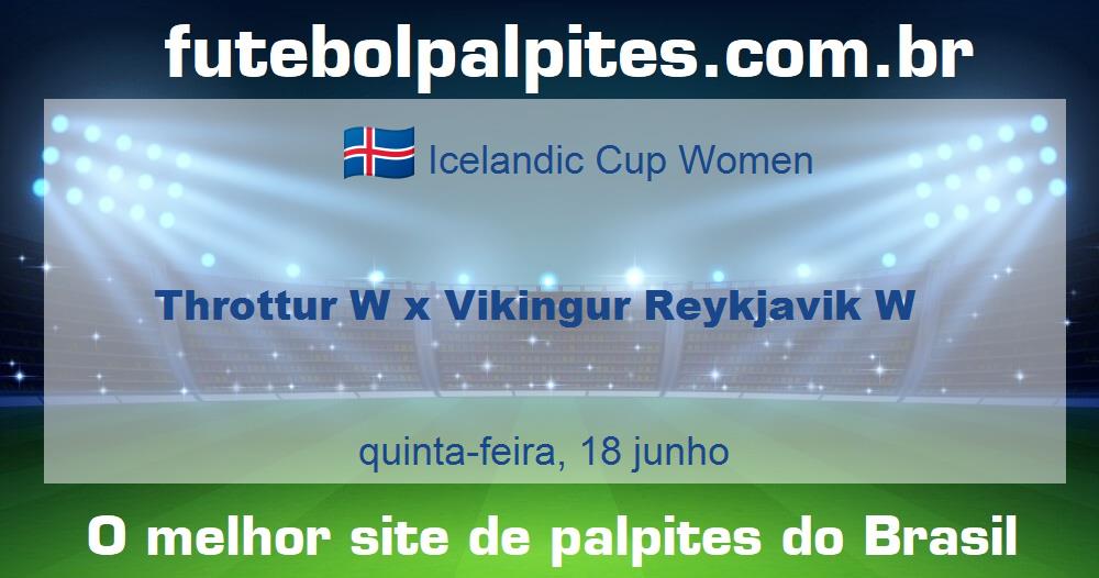 Throttur W x Vikingur Reykjavik W