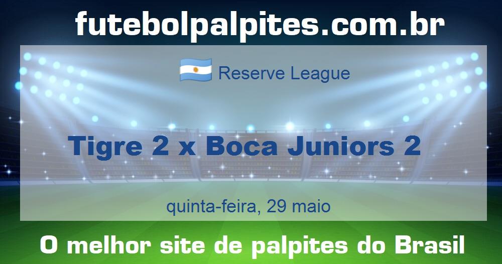 Tigre 2 x Boca Juniors 2 Tigre 2 x Boca Juniors 2