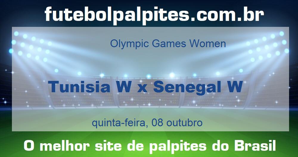 Tunisia W x Senegal W Tunisia W x Senegal W