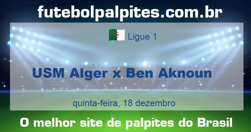 USM Alger x Ben Aknoun USM Alger x Ben Aknoun