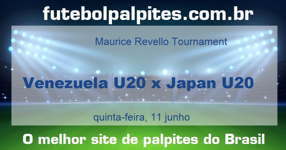 Venezuela U20 x Japan U20