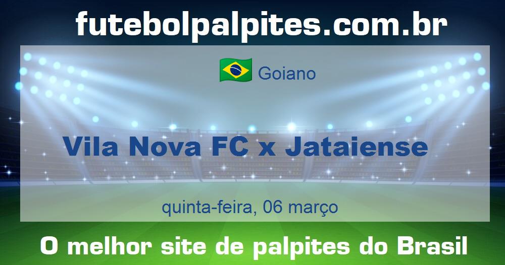 Vila Nova FC x Jataiense