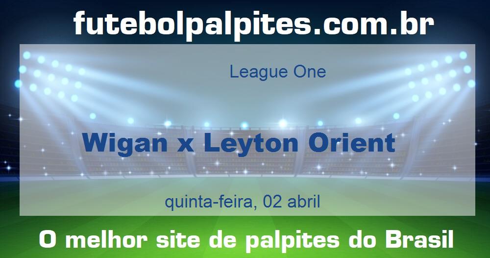 Wigan x Leyton Orient