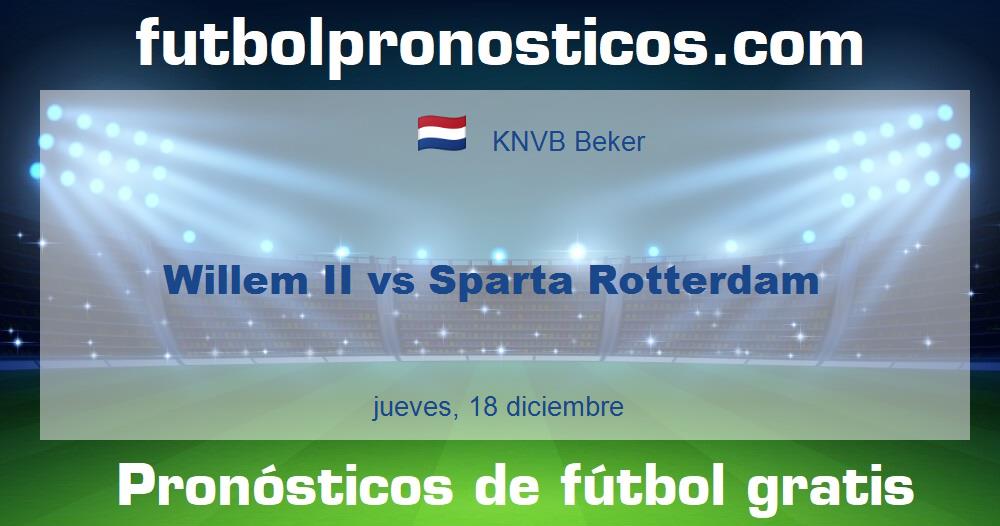 Willem II vs Sparta Rotterdam Willem II vs Sparta Rotterdam