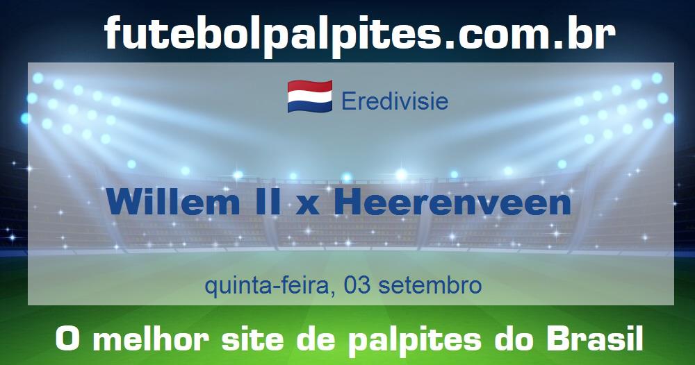 Willem II x Heerenveen