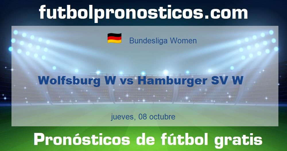 Wolfsburg W vs Hamburger SV W