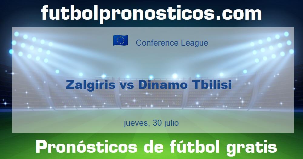 Zalgiris vs Dinamo Tbilisi Zalgiris vs Dinamo Tbilisi
