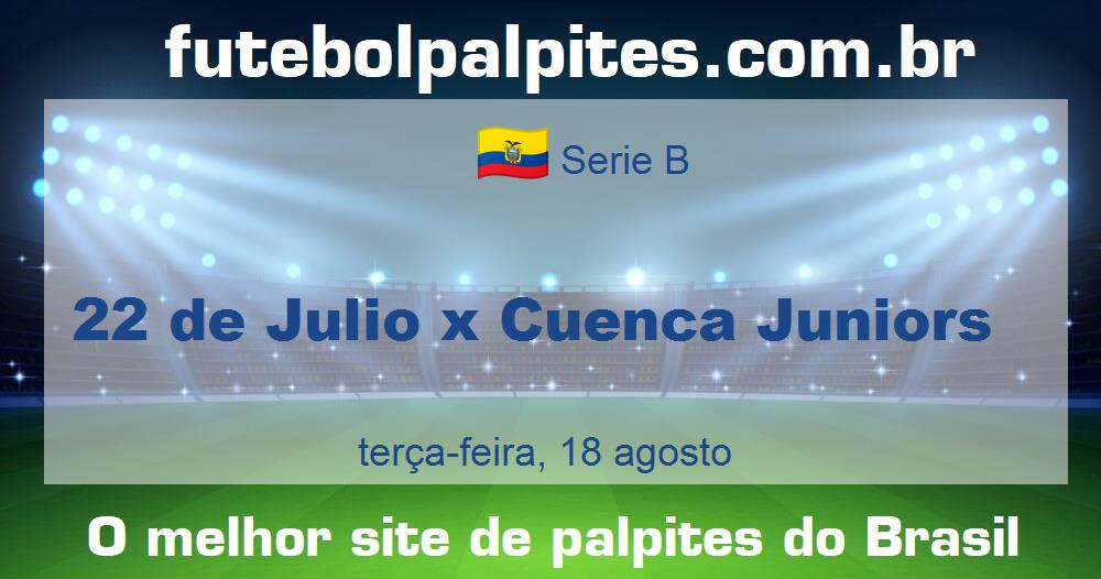 22 de Julio x Cuenca Juniors