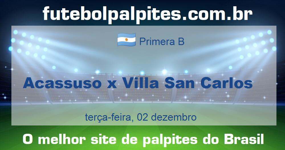 Acassuso x Villa San Carlos