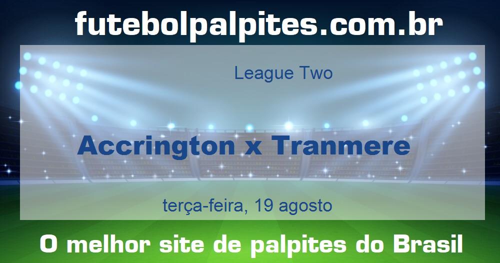 Accrington x Tranmere