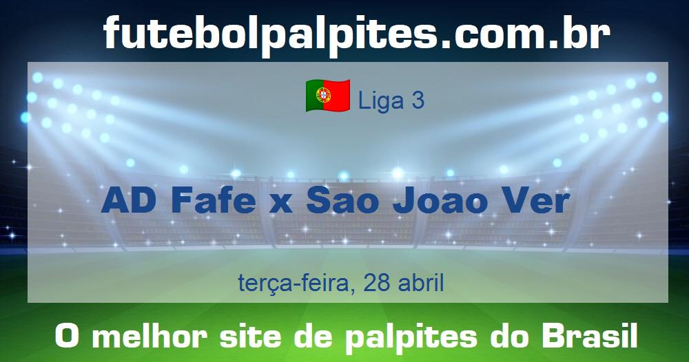 AD Fafe x Sao Joao Ver