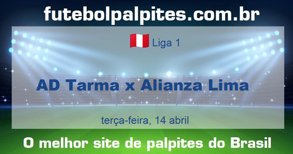 AD Tarma x Alianza Lima