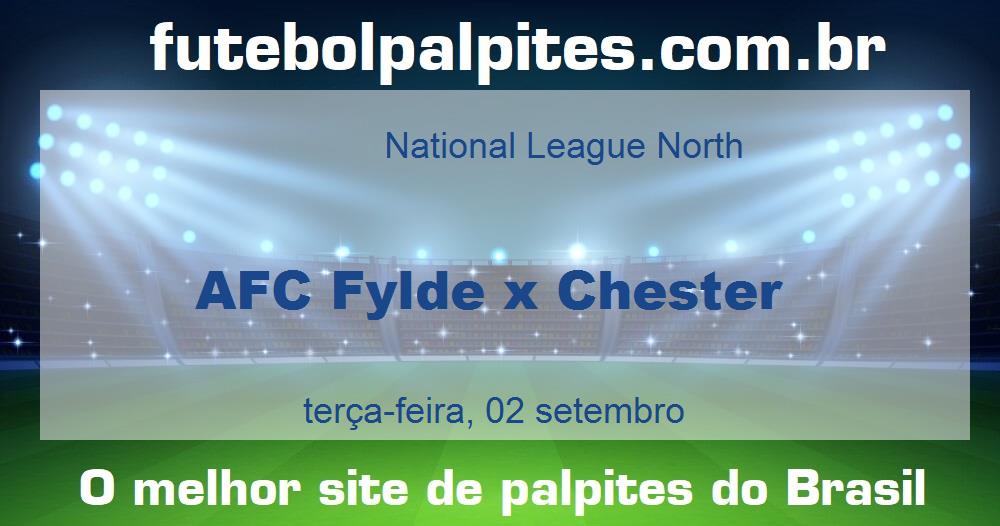 AFC Fylde x Chester AFC Fylde x Chester