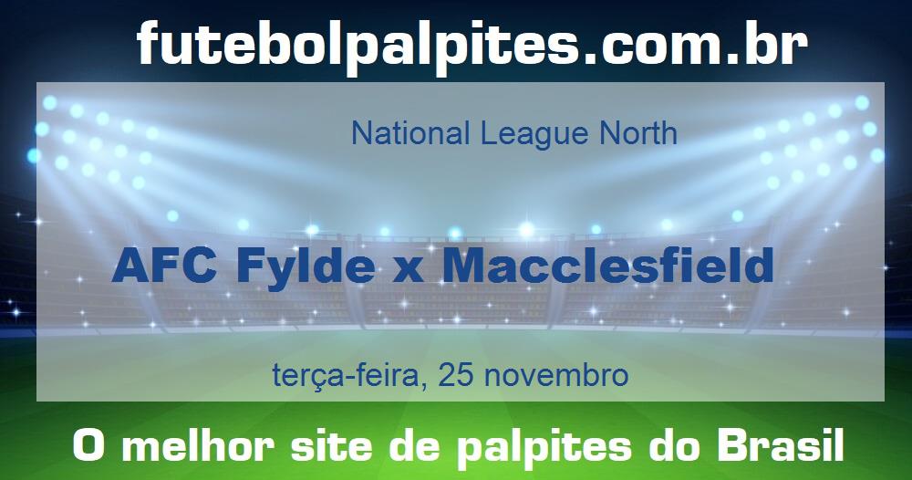 AFC Fylde x Macclesfield