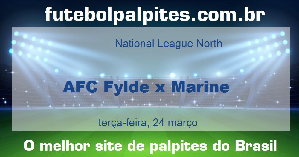 AFC Fylde x Marine AFC Fylde x Marine