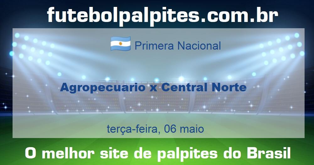 Agropecuario x Central Norte Agropecuario x Central Norte