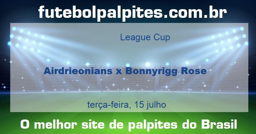 Airdrieonians x Bonnyrigg Rose Airdrieonians x Bonnyrigg Rose