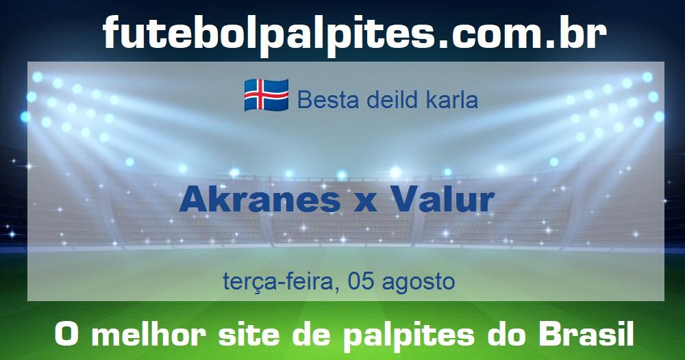 Akranes x Valur Akranes x Valur