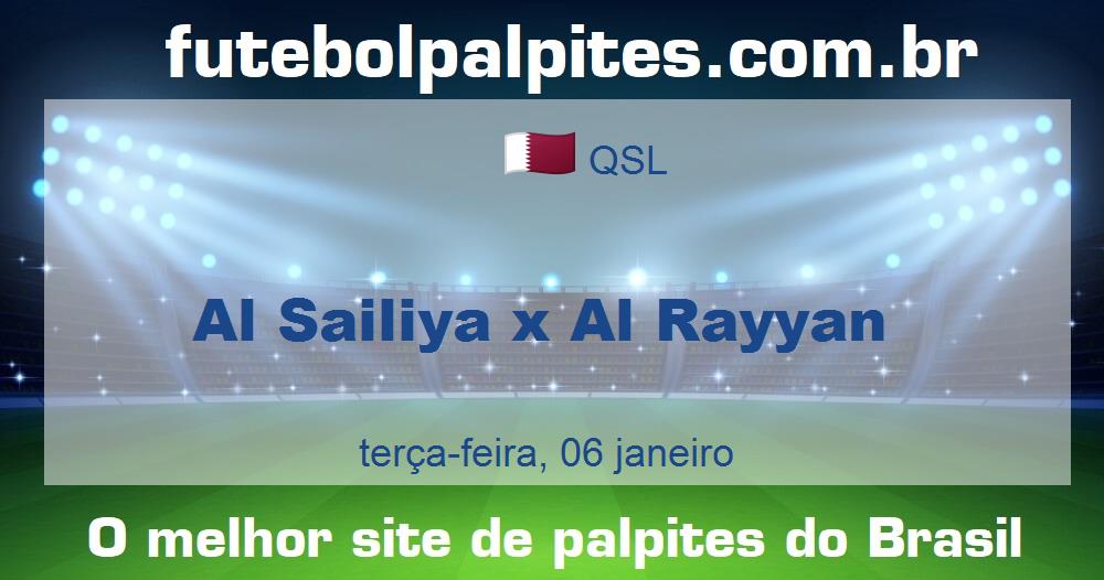 Al Sailiya x Al Rayyan