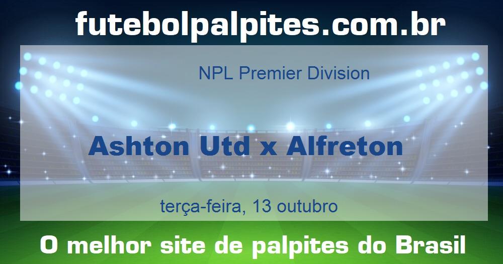 Ashton Utd x Alfreton