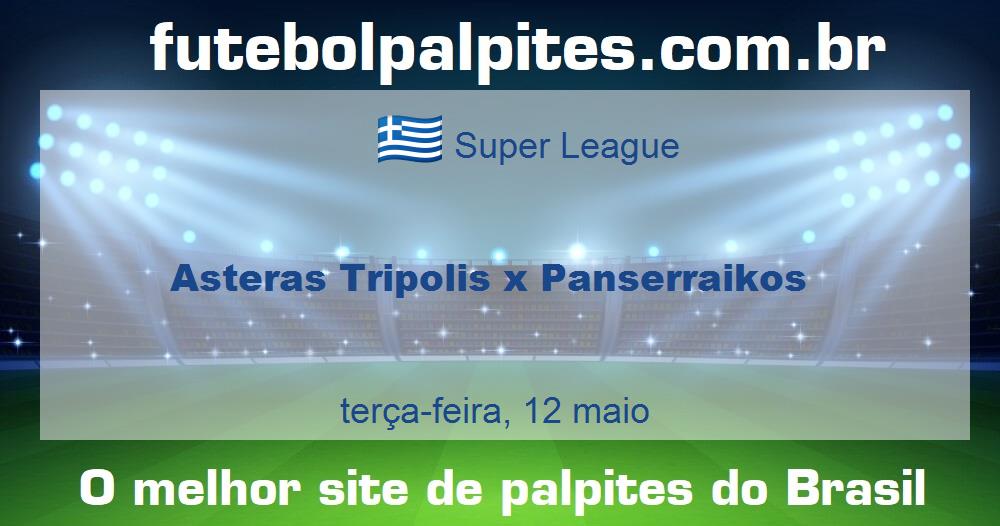 Asteras Tripolis x Panserraikos