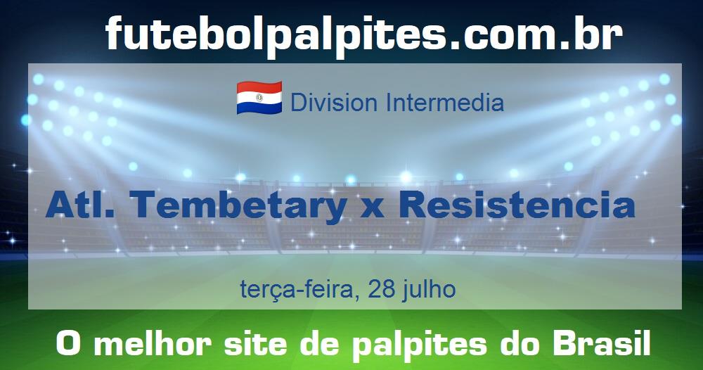 Atl. Tembetary x Resistencia