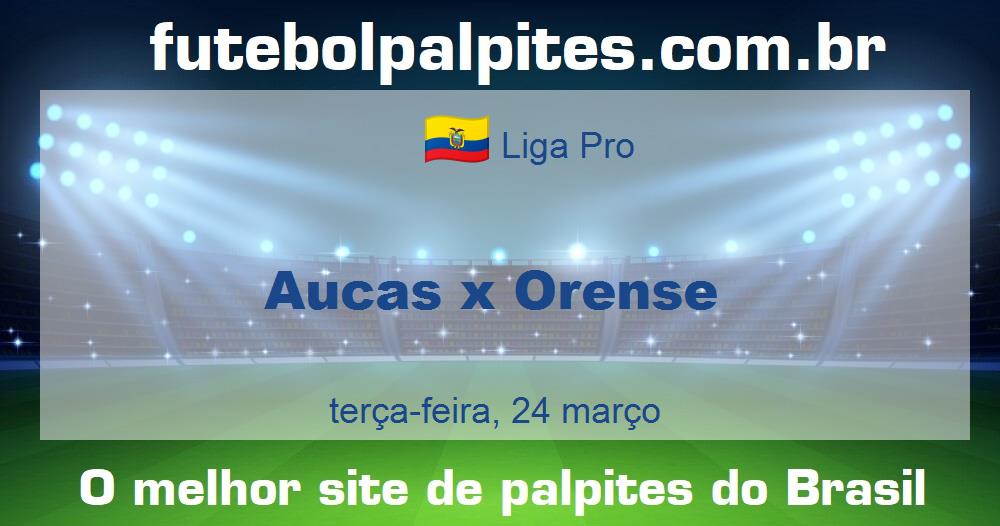 Aucas x Orense Aucas x Orense