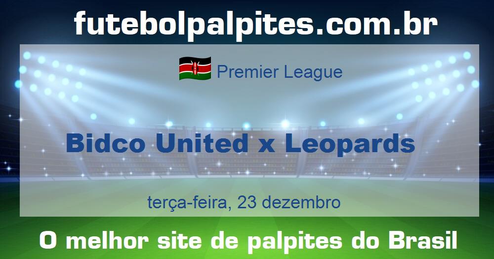 Bidco United x Leopards