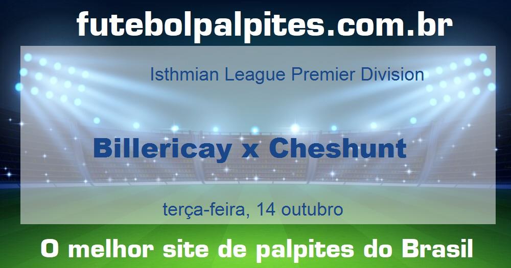 Billericay x Cheshunt Billericay x Cheshunt