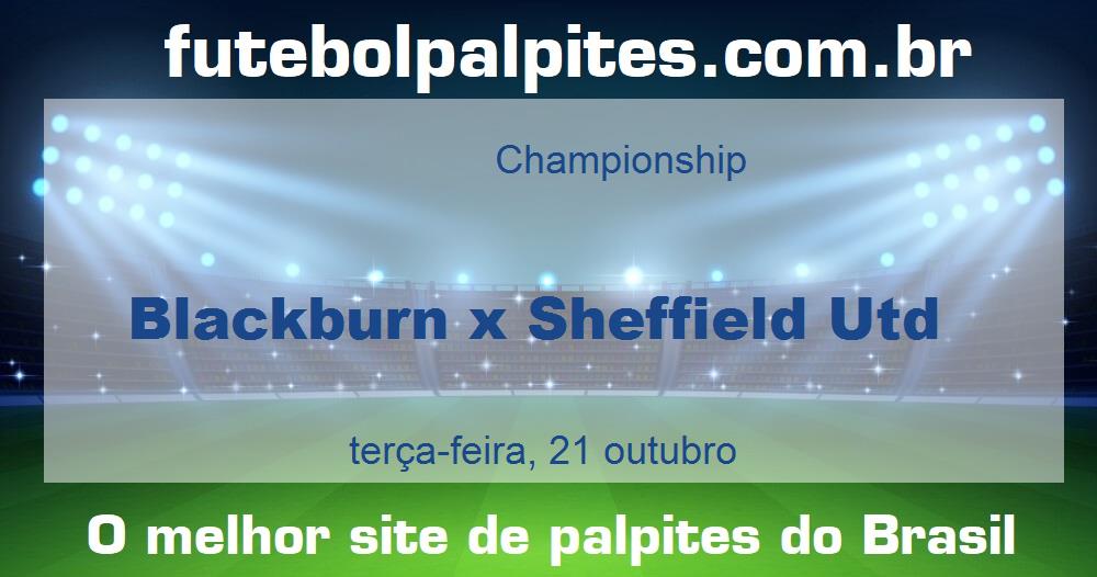 Blackburn x Sheffield Utd