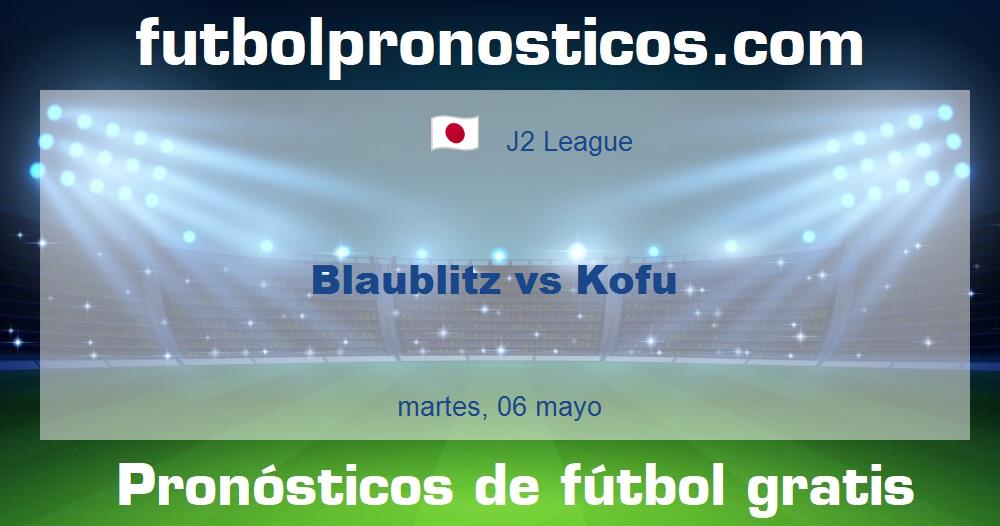 Blaublitz vs Kofu Blaublitz vs Kofu