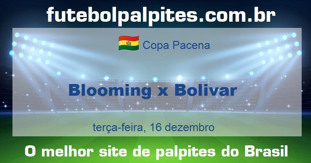 Blooming x Bolivar Blooming x Bolivar