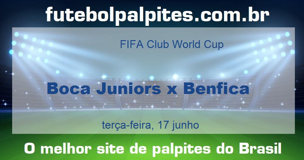 Boca Juniors x Benfica Boca Juniors x Benfica