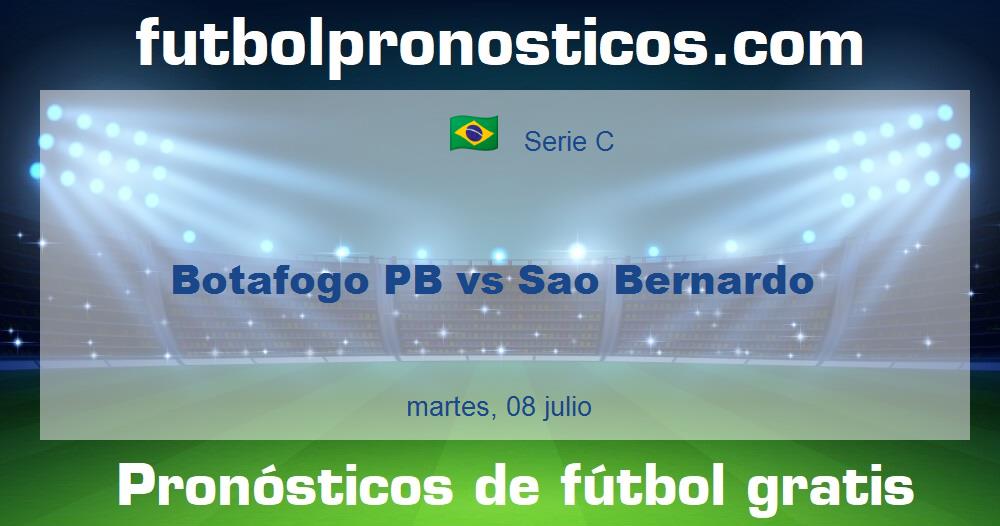 Botafogo PB vs Sao Bernardo Botafogo PB vs Sao Bernardo