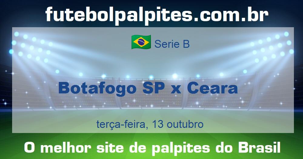 Botafogo SP x Ceara Botafogo SP x Ceara