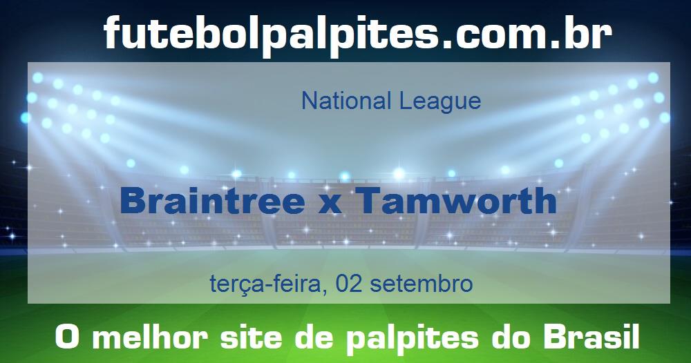 Braintree x Tamworth Braintree x Tamworth