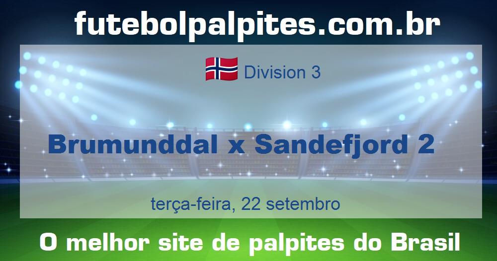 Brumunddal x Sandefjord 2 Brumunddal x Sandefjord 2