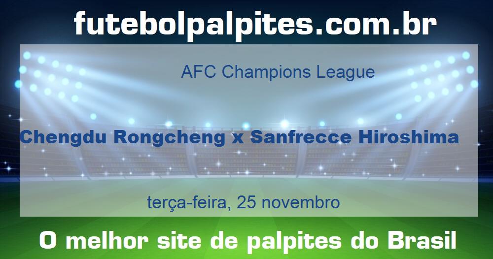 Chengdu Rongcheng x Sanfrecce Hiroshima
