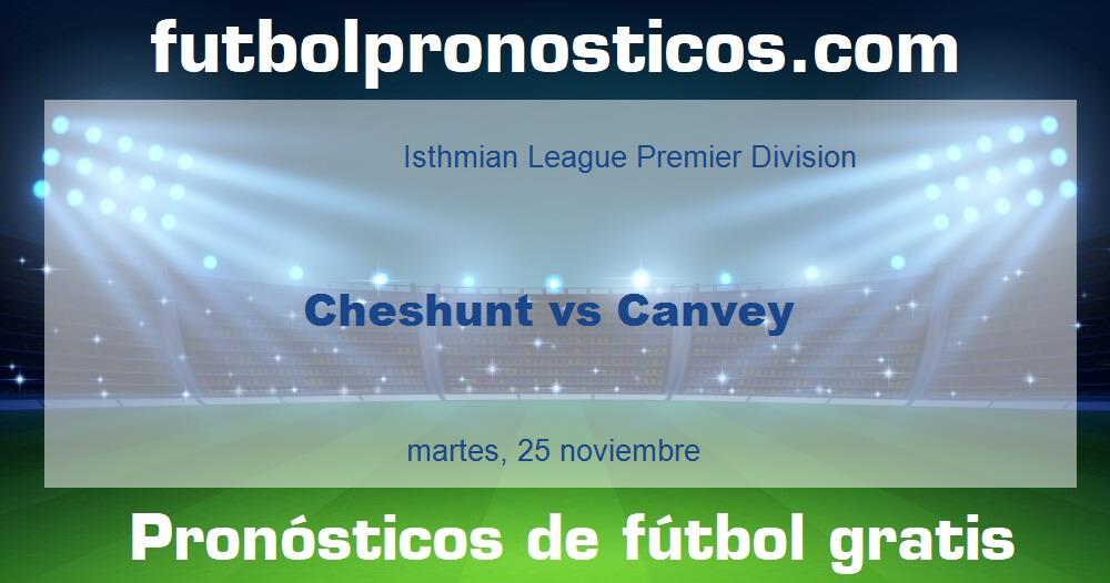 Cheshunt vs Canvey Cheshunt vs Canvey