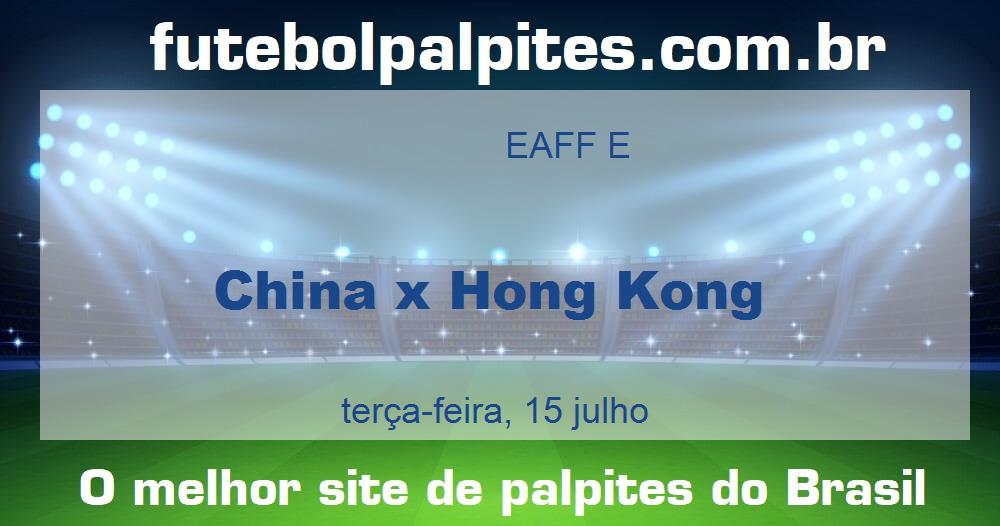 China x Hong Kong China x Hong Kong
