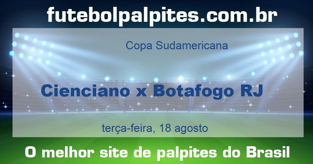 Cienciano x Botafogo RJ Cienciano x Botafogo RJ