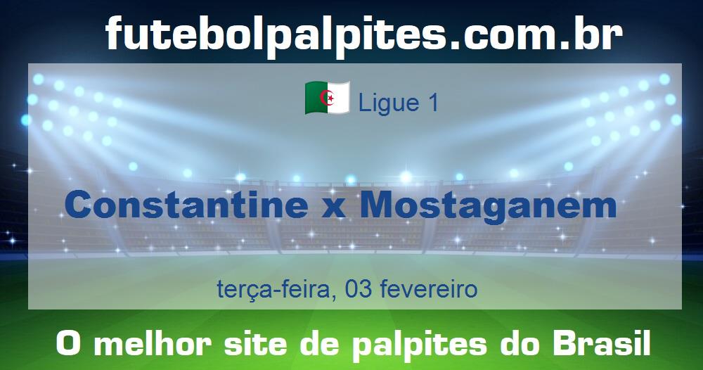 Constantine x Mostaganem Constantine x Mostaganem