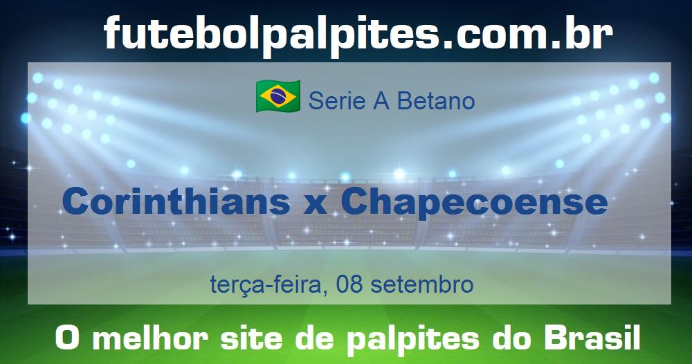 Corinthians x Chapecoense Corinthians x Chapecoense