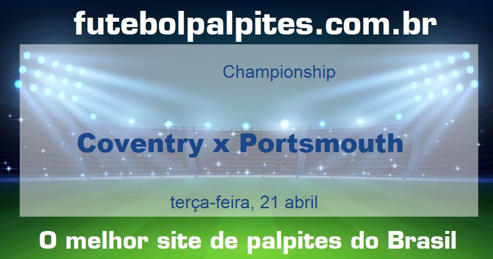 Coventry x Portsmouth
