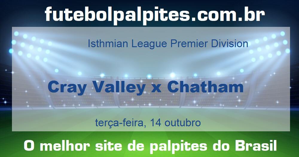 Cray Valley x Chatham