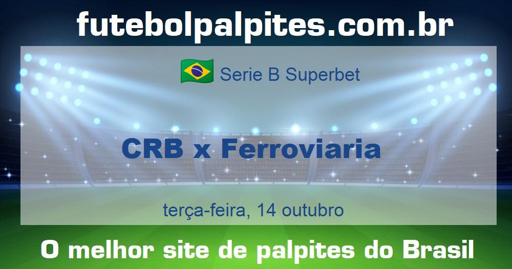 CRB x Ferroviaria CRB x Ferroviaria