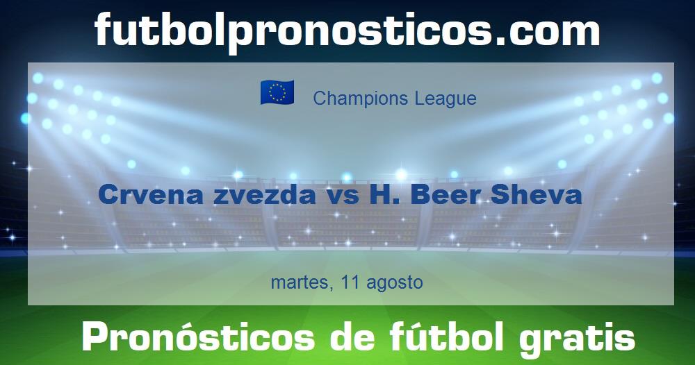Crvena zvezda vs H. Beer Sheva Crvena zvezda vs H. Beer Sheva