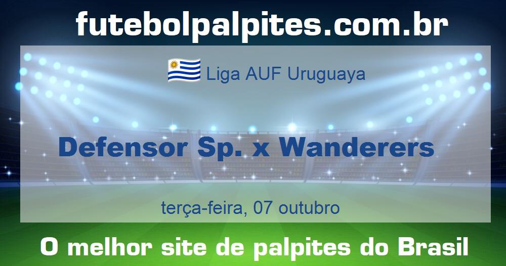 Defensor Sp. x Wanderers