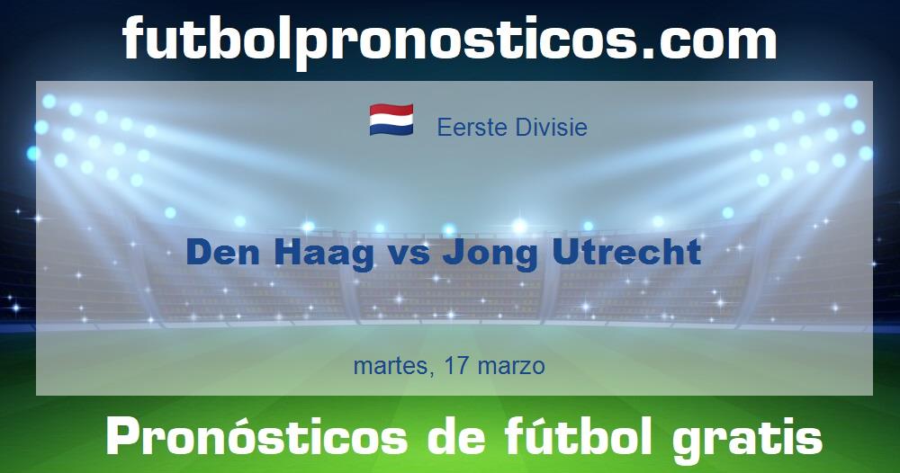Den Haag vs Jong Utrecht Den Haag vs Jong Utrecht