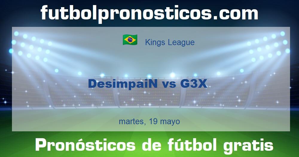 DesimpaiN vs G3X DesimpaiN vs G3X